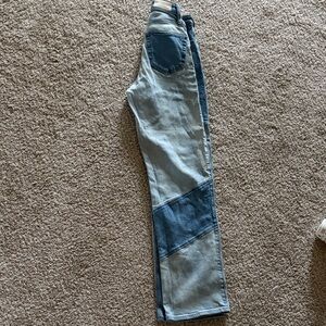 Hollister women’s Two-Tone Bootcut Jeans